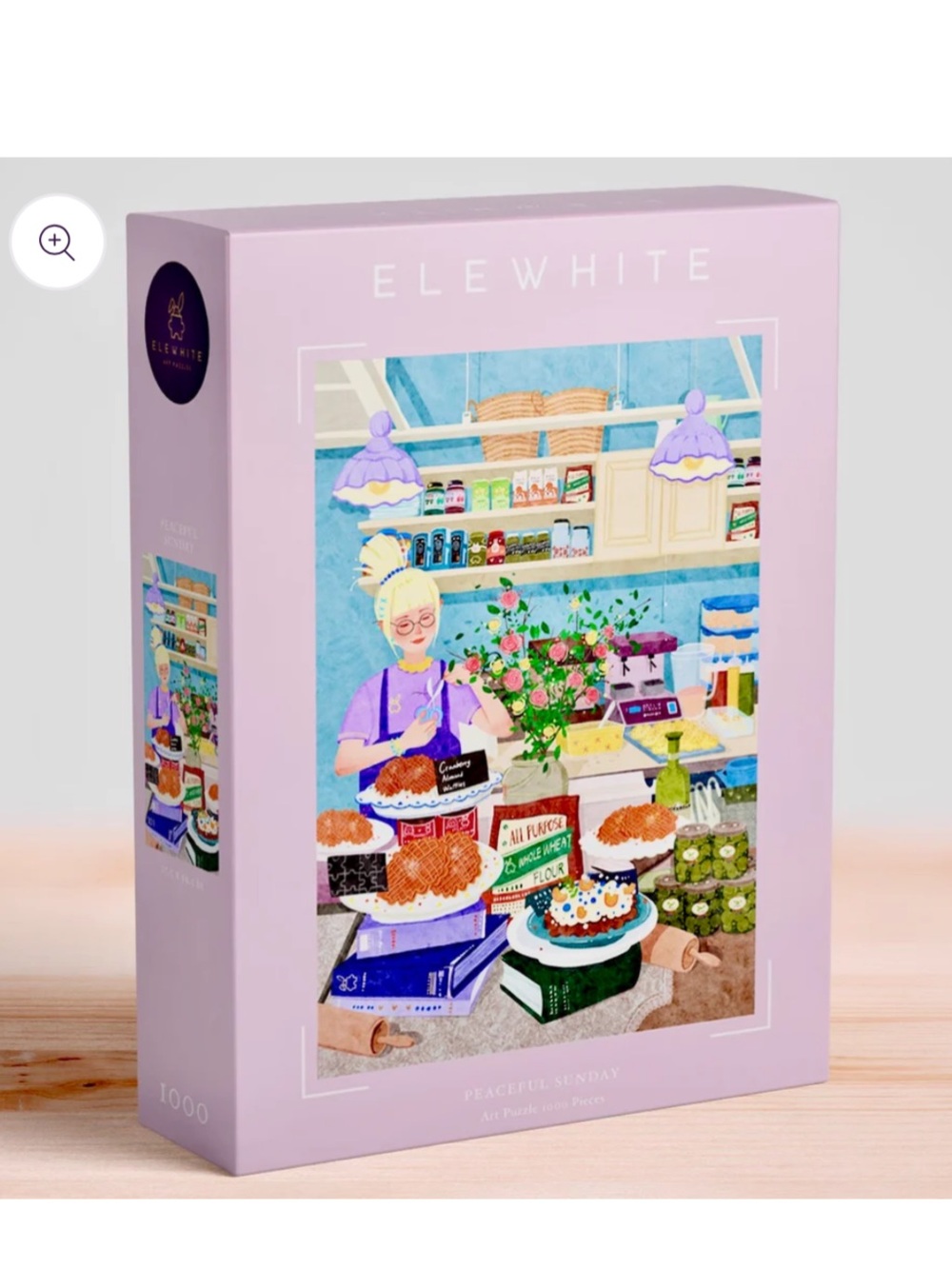 Elewhite Peaceful Sunday 1000 pc